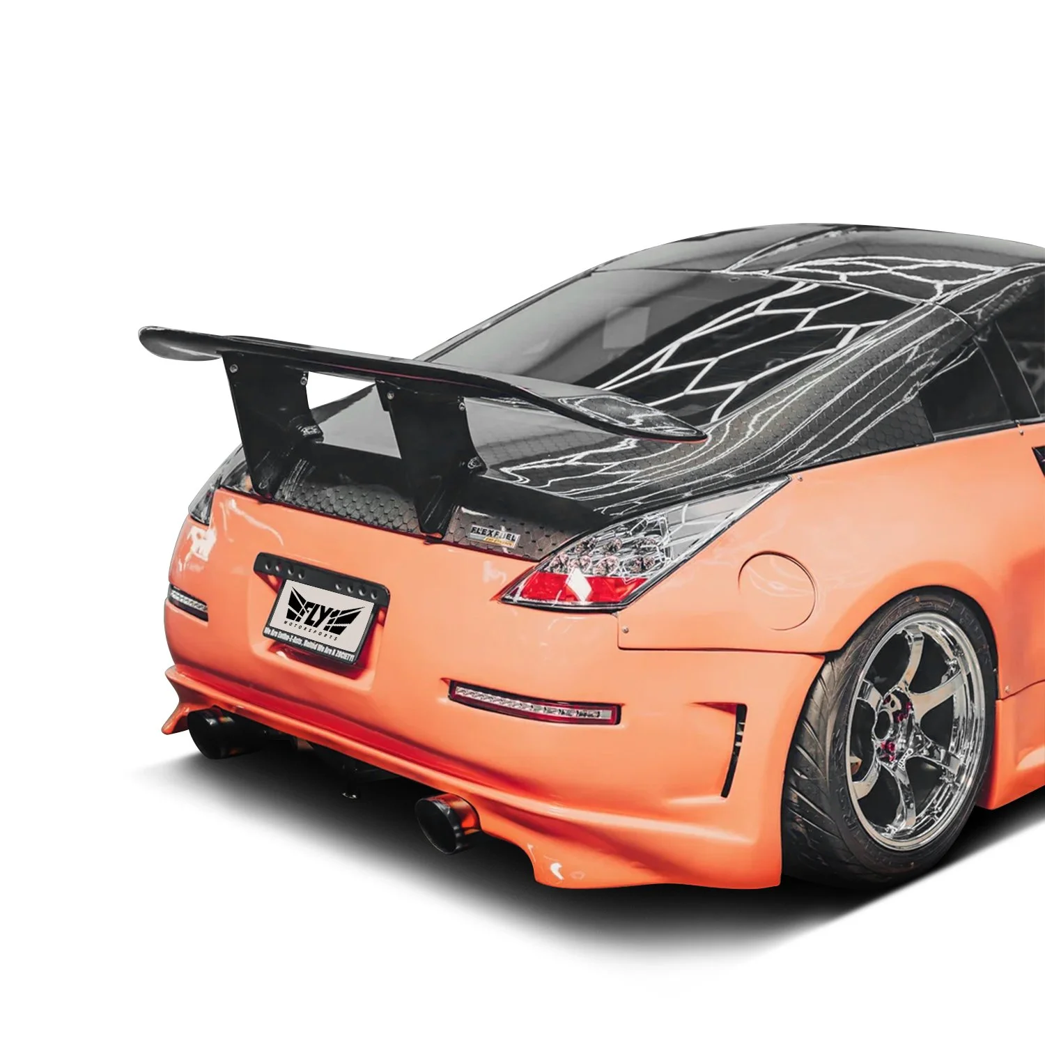 350Z Street Fighter GT Wing — Fly1 Motorsports